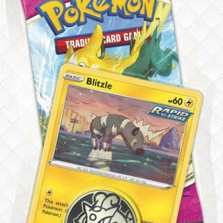 Pokemon TCG - Sword & Shield 8 Fusion Strike - Checklane Blister - Blitzle