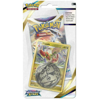 Pokemon TCG - Sword & Shield 9 Brilliant Stars - Checklane Blister - Flapple