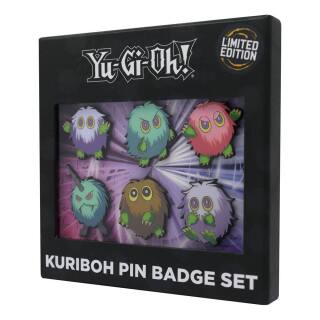 Yu-Gi-Oh! - Limited Edition Collectible - Set of 6 Kuriboh Pin Badges