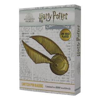 Harry Potter - Limited Edition 24K Gold Plated Collectible - Oversized Sntitch Pin Badge