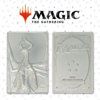 Magic the Gathering - Limited Edition Silver Plated - Nicol Bolas Metal Collectible