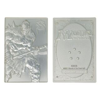 Magic the Gathering - Limited Edition Silver Plated - Garruk Wildspeaker Metal Collectible