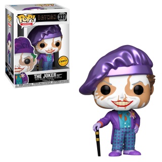 Φιγούρα Funko POP! DC Heroes - Batman 1989 - The Joker with Hat (Chase) #337 (1+1 Pack)