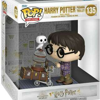 Φιγούρα Funko POP! Harry Potter - Harry Potter pushing Trolley #135