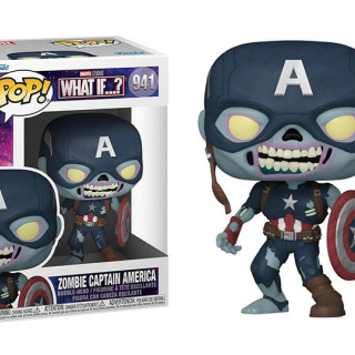 Φιγούρα Funko POP! Marvel - What If - Zombie Captain America #941
