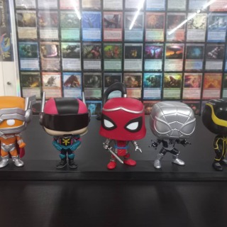Φιγούρα Funko POP! Marvel - Spider-Man - Prodigy / The Hornet / Prince of Arachne / Spider-Armor MK I / Spider-Armor MK II (Amazon Exclusive) 5-Pack
