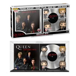 Φιγούρα Funko POP! Albums Deluxe Covers - Queens Greatest Heats - Freddie Mercury, Roger Taylor, Brian May, John Deacon (Special Edition) #21
