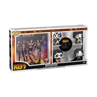 Φιγούρα Funko POP! Albums Deluxe Covers - Kiss - Destroyer - The Demon / The Starchild / The Spaceman / The Catman (Glows in the Dark) (Special Edition) #21