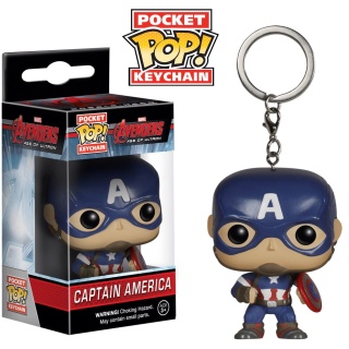 Φιγούρα Funko Pocket POP! Marvel - Avengers Age of Ultron - Captain America Vinyl Figure Keychain
