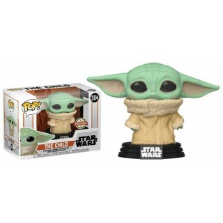 Φιγούρα Funko POP! Star Wars - The Mandalorian - The Child (Special Edition) #384
