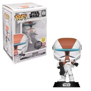 Φιγούρα Funko POP! Star Wars - Republic Commando - Boss (Glows in the Dark) (Gaming Greats Special Edition) #458