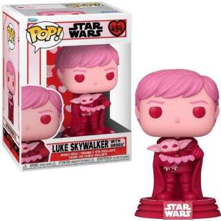 Φιγούρα Funko POP! Star Wars - Luke Skywalker with Grogu (Valentine) #494