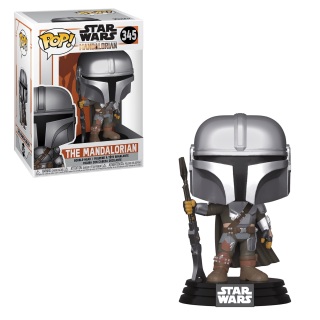 Φιγούρα Funko POP! Star Wars - Mandalorian - The Mandalorian (Beskar Armor) #345 (Damaged Package)