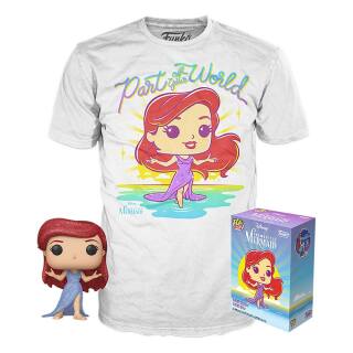 Φιγούρα Funko POP! & Tee Box - The Little Mermaid - Ariel (Diamond Collection) (S)
