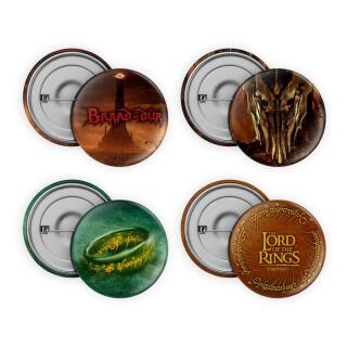 Lord of the Rings - Pin-Back Buttons 4-Pack Collection