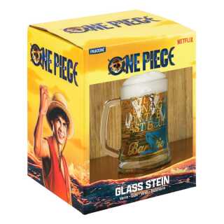 Ποτήρι Μπύρας Paladone Glass Stein - One Piece Netflix - Baratie (450ml)