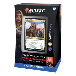 MtG TCG - Commander Deck -  Commander Legends - Battle for Baldur's Gate - Party Time