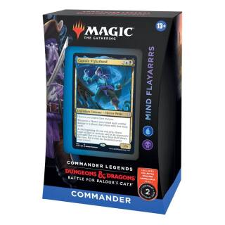 MtG TCG - Commander Deck -  Commander Legends - Battle for Baldur's Gate - Mind Flayarrrs