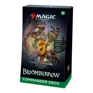 MtG TCG - Commander Deck - Bloomburrow - Family Matters (Jeskai)