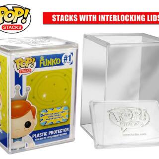 Protective Case for Funko POP! Figures - Stacks! Hard Acrylic (Normal Size 10cm)