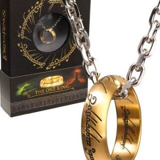 Necklace Lord of the Rings - The One Ring, Stainless Steel on Chain