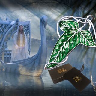 Lord of the Rings - Elven Leaf Brooch (silver plated)