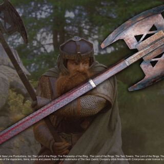 Lord of the Rings Replica - The Gimli Axe 1/1 Replica (86cm)