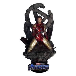 Marvel Diorama - Avengers: Endgame D-Stage - Iron Man Mark (LXXXV) Statue (16cm) (Closed Box Version)