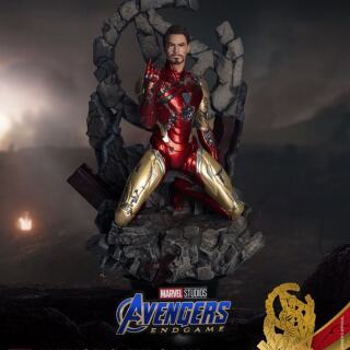 Marvel Diorama - Avengers: Endgame D-Stage - Iron Man Mark (LXXXV) Statue (16cm)