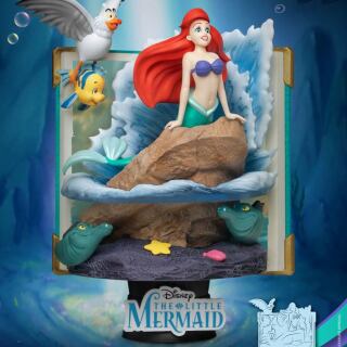 Disney Story Book Series - D-Stage Diorama The Little Mermaid - Ariel Statue (15cm)