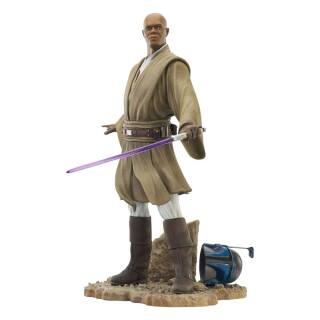 Φιγούρα Statue Gentle Giant Premier Collection - Star Wars - Attack of the Clones - Mace Windu (28cm) (Limited Edition 3000 Pcs)