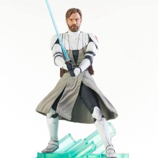 Φιγούρα Statue Gentle Giant Premier Collection - Star Wars - Clone Wars - Obi-Wan Kenobi (27cm) (Limited Edition 3000 Pcs)