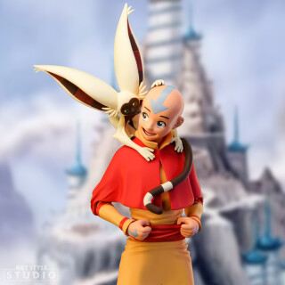Φιγούρα Statue AbyStyle - Avatar the Last Airbender - Aang with Momo #46 (18cm)