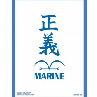 Bandai One Piece CG Sleeves - Standard Size (70pcs) - Official Sleeves 3 - Marine