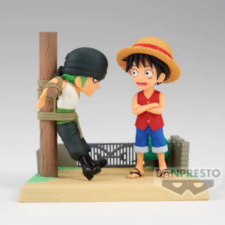 Φιγούρα Banpresto One Piece - Log Stories - Luffy and Zoro (7cm)