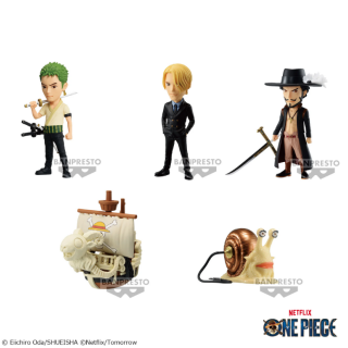 Φιγούρα Banpresto Mini One Piece - WCF - A Netflix Series 2 - Full Set (5 Figures) (7cm)