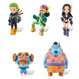Φιγούρα Banpresto Mini One Piece - WCF - Egghead Vol.02 - Full Set (5 Figures) (7cm)