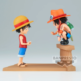 Φιγούρα Banpresto One Piece 25th Anniversary (TV Animation) - Log Stories - Luffy and Ace (8cm)