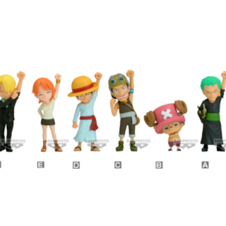 Φιγούρα Banpresto Mini One Piece 25th Anniversary (TV Animation) - WCF - Sign of our fellowship - Full Set (6 Figures) (7cm)