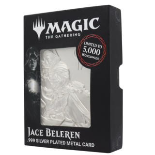 Magic the Gathering - Limited Edition - .999 Silver Metal Card Collectible -  Jace Belleren