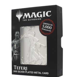 Magic the Gathering - Limited Edition - .999 Silver Metal Card Collectible - Teferi