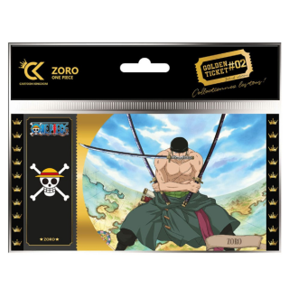 Cartoon Kingdom - Limited Edition 3000 Pieces - Golden Ticket One Piece - Zoro #02