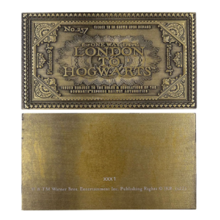Fanattik - Limited Edition 9995 Pieces - Harry Potter - Hogward Express Ticket