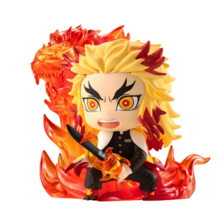 Φιγούρα Furyu Figure - Demon Slayer - Kyojuro Rengoku (Fire Breathing - 9th Form - Rengoku) (8cm)