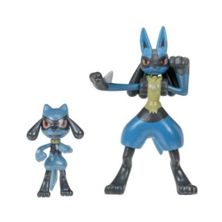 Φιγούρα Jazwares Vinyl Figure - Pokemon Select - Evolution Multi-Pack - Riolu and Lucario