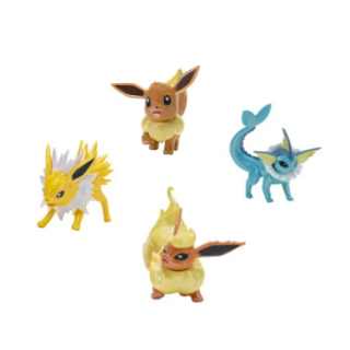 Φιγούρα Jazwares Vinyl Figure - Pokemon Select - Evolution Multi-Pack - Eevee / Flareon / Jolteon / Vaporeon