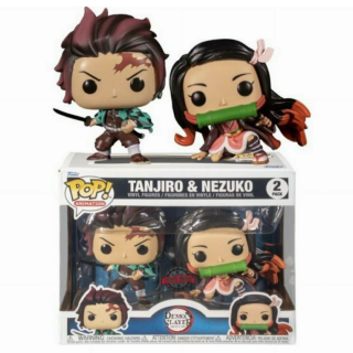 Φιγούρα Funko Pop! Demon Slayer - Tanjiro & Nezuko (Special Edition) 2-Pack
