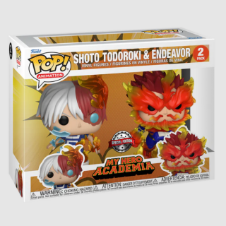 Φιγούρα Funko POP! My Hero Academia - Shoto Todoroki & Endeavor (Special Edition) 2-Pack