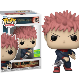 Φιγούρα Funko POP! Jujutsu Kaisen - Yuji Itadori with Slaughter Demon (Metallic) (2022 Summer Convention Limited Edition) #1163