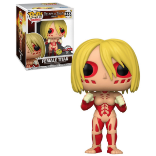 Φιγούρα Funko POP! Super (15cm) Attack on Titan - Female Titan (Glows in the Dark) (Special Edition) #233